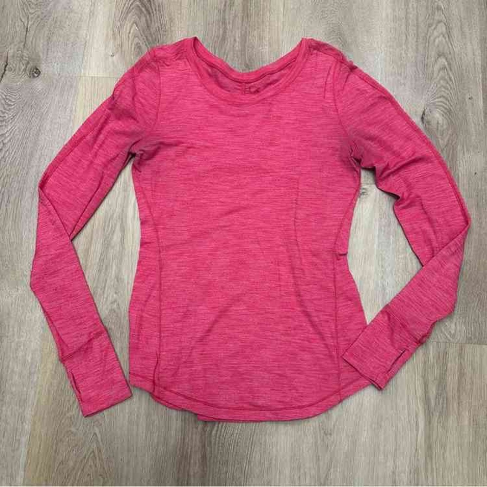 Women's Long Sleeve Pink Top